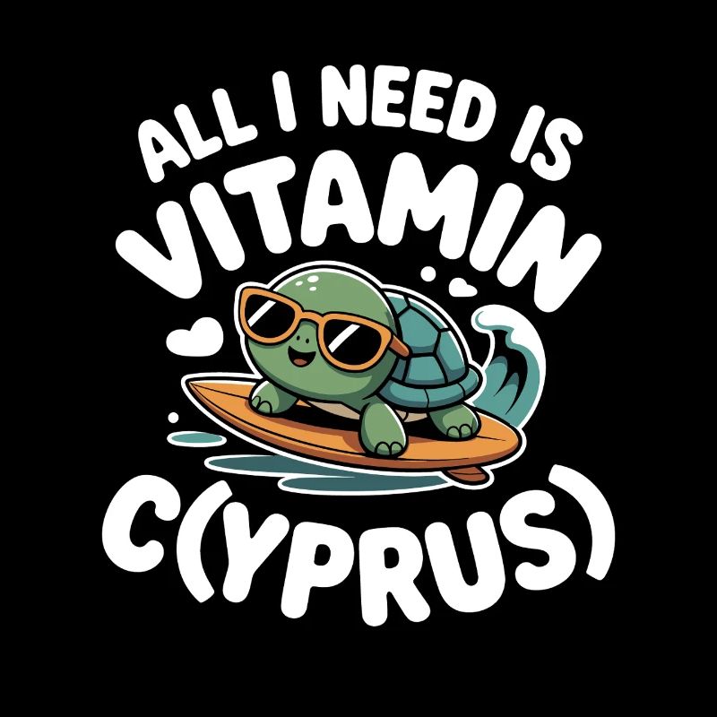 Chypre Tout ce dont j’ai besoin, c’est de vitamines Chypre Drapeau chypriote