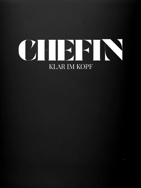 Chefin Spruch Klar im Kopf