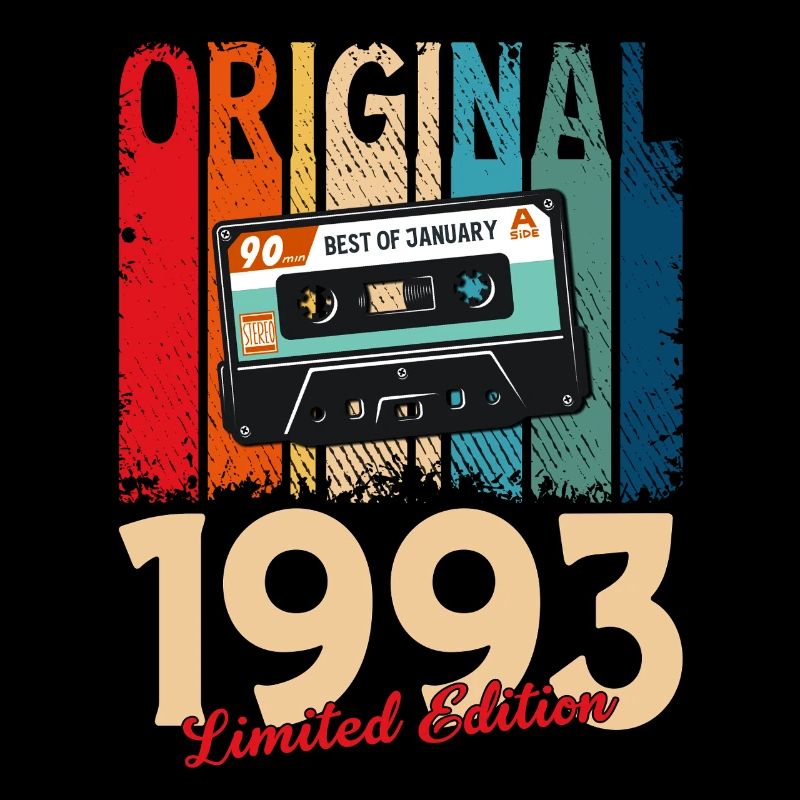 33rd Birthday Cassette January Year 1993