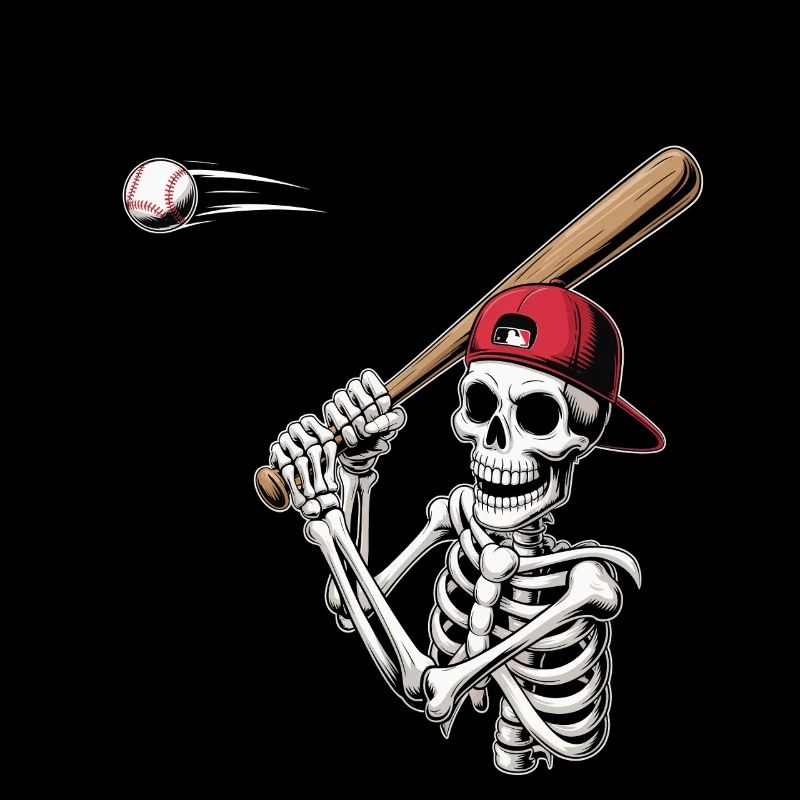 Baseball Skeleton 