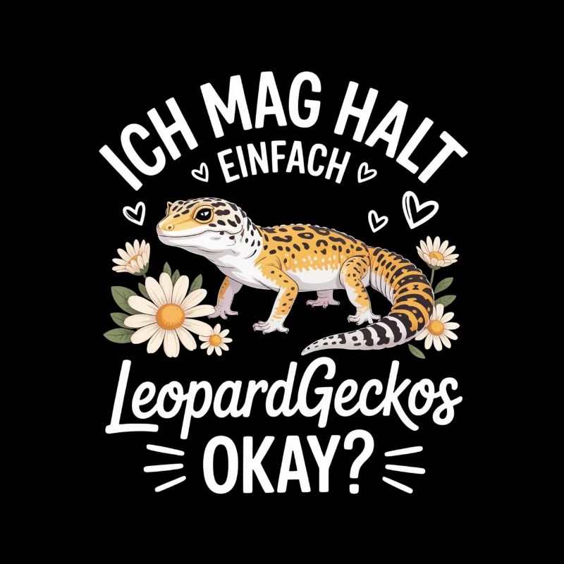 Diction du cœur de gecko léopard