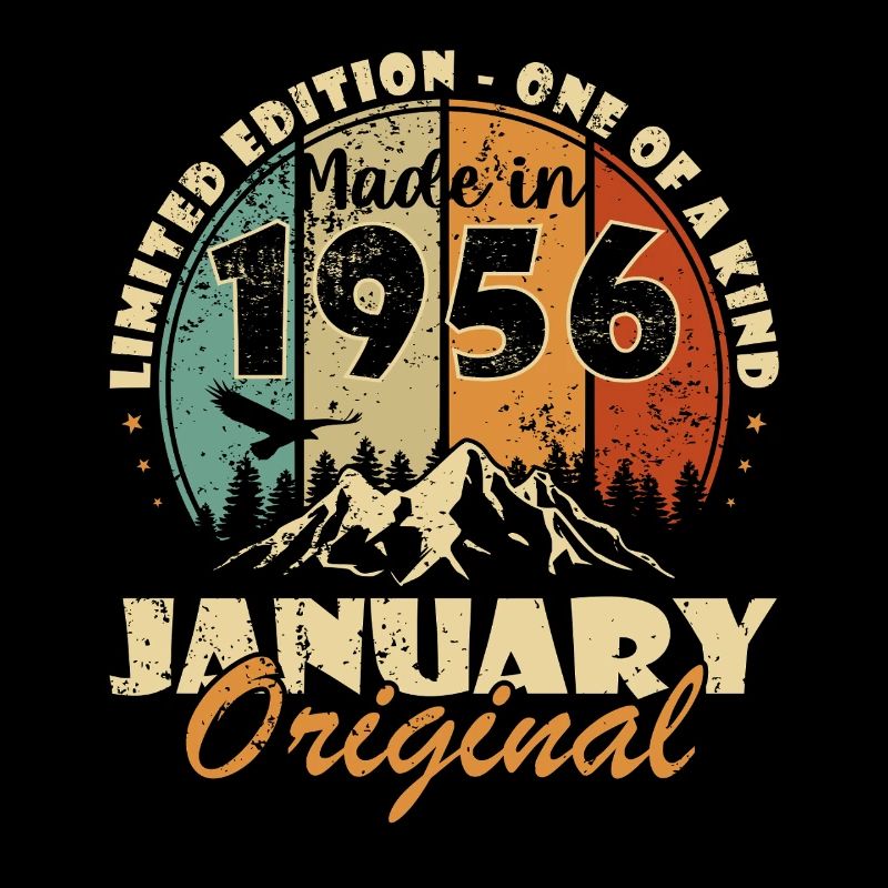 1956 Limited Edition January Original