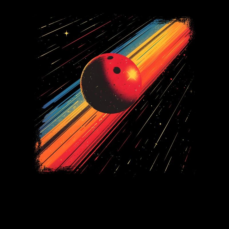 90er Bowlingkugel