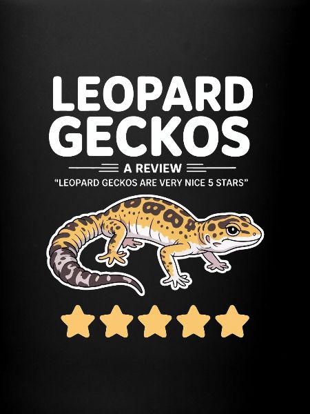 Leopard Geckos Cartoon Print