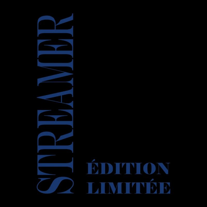 streamer Edition Limitee Serif Bleu