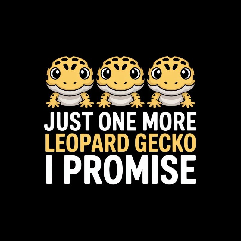Trio de gecko léopard, je te le promets