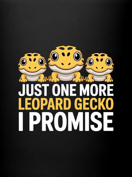 Leopardgecko Trio Versprechen Tee