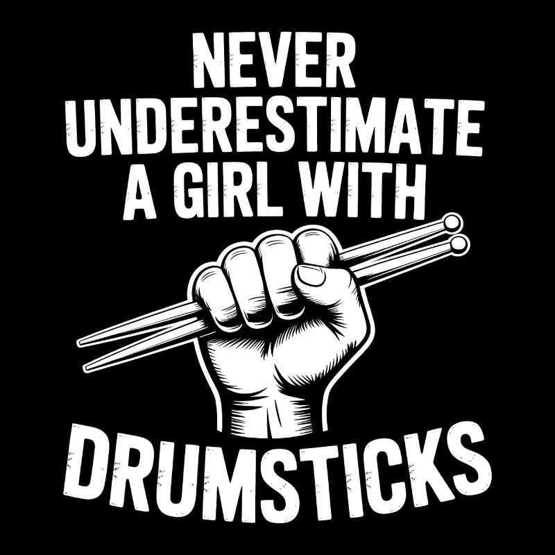 Le batteur dit un cadeau de batteur drôle