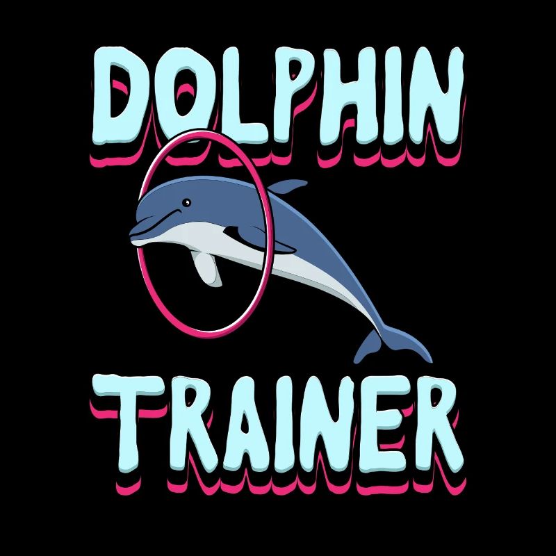 Dolphin Trainer Ocean Lover Design
