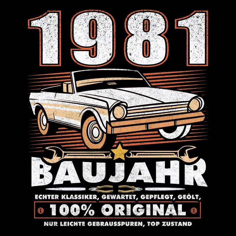 Geburtstag - Oldtimer 1981