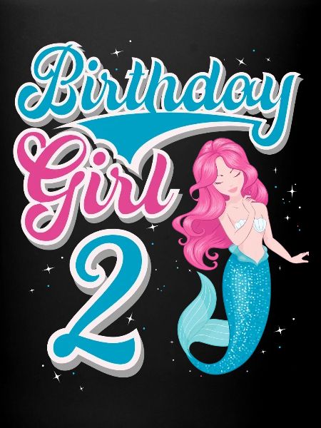 Sirène d’anniversaire de 2e anniversaire