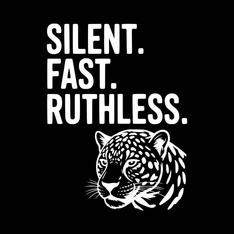 Silencieux. Vite. Impitoyable.