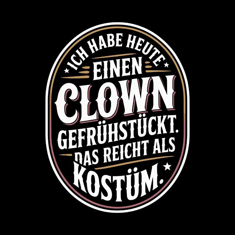Clown Breakfast Carnival Clown Costume Replacement