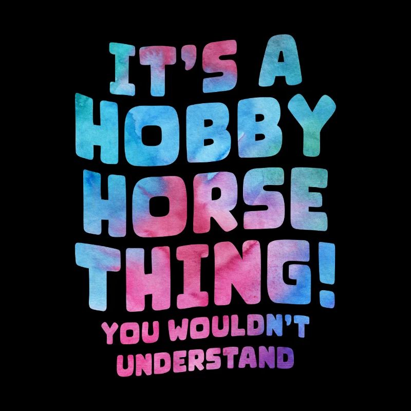 Cheval de Hobby Slogan Shirt
