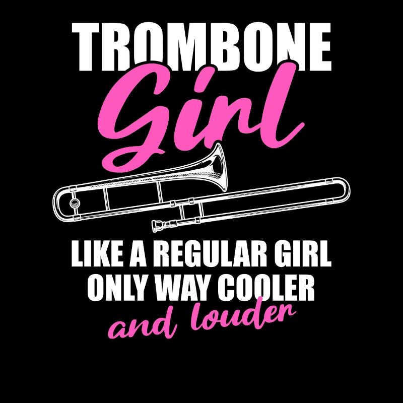 Fille tromboniste Tromboniste