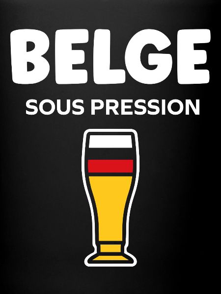 Belge Sous Pression Verre Bière
