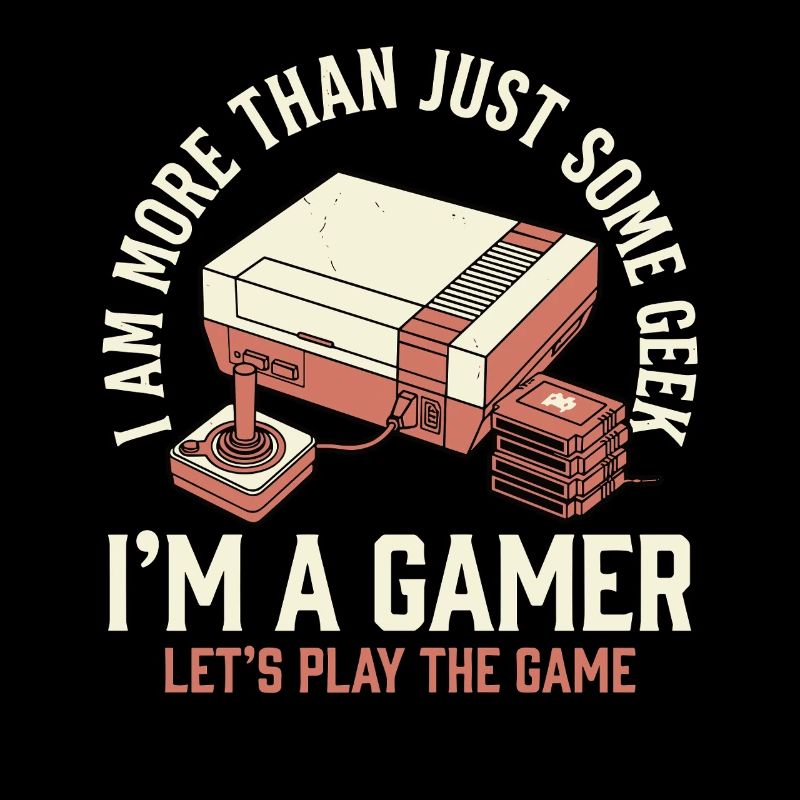 I'm a Gamer – Retro Gaming Console Design