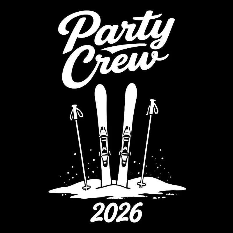 Party Crew 2026 Skiing Après-Ski Group