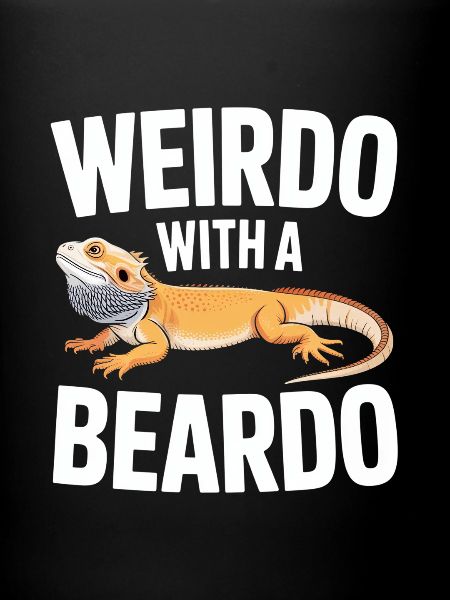 Beardo Lizard Caption Tee