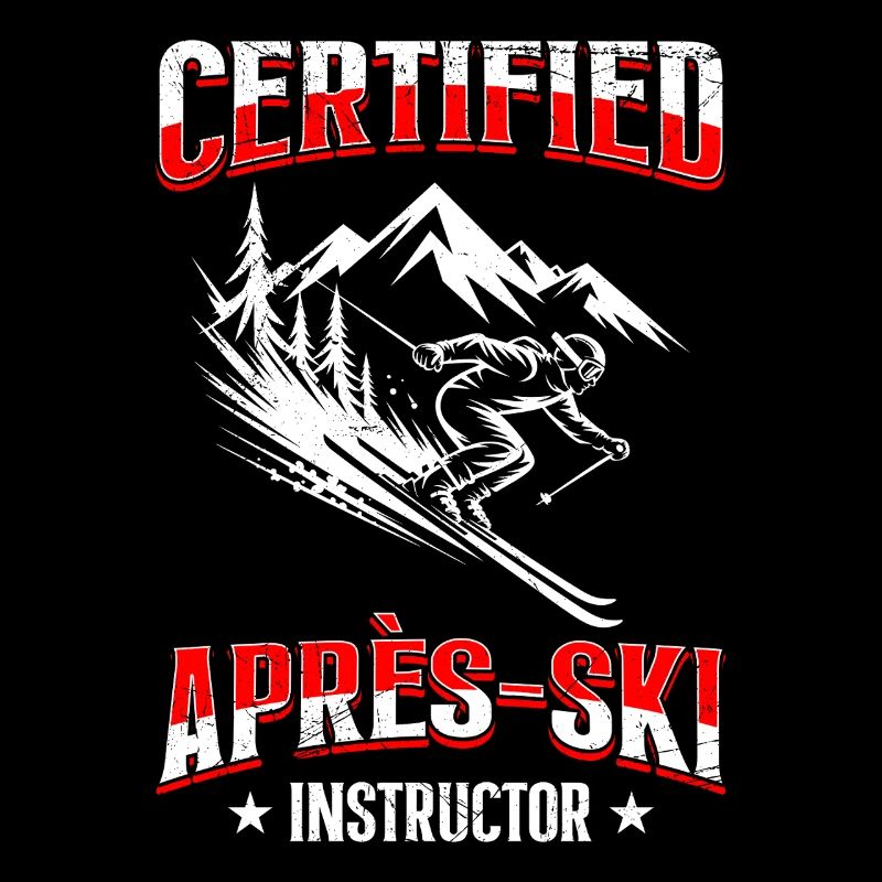 Ski INSTRUCTEUR CERTIFIÉ APRÈS-SKI FUNNY