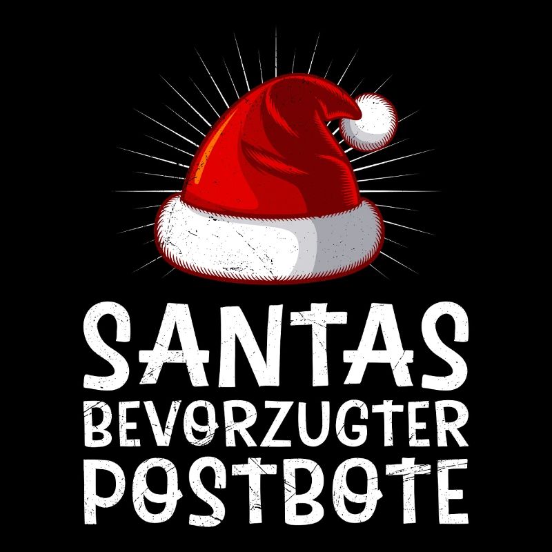 Briefträger SANTA'S BEVORZUGTER POSTBOTE Lustig