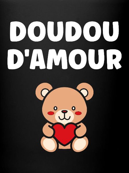 Doudou d'Amour Teddy Coeur Rouge