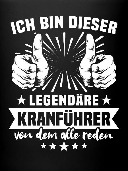 Crane operator legend
