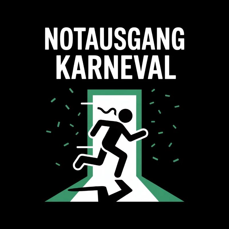 Emergency exit carnival escape for carnival grouches