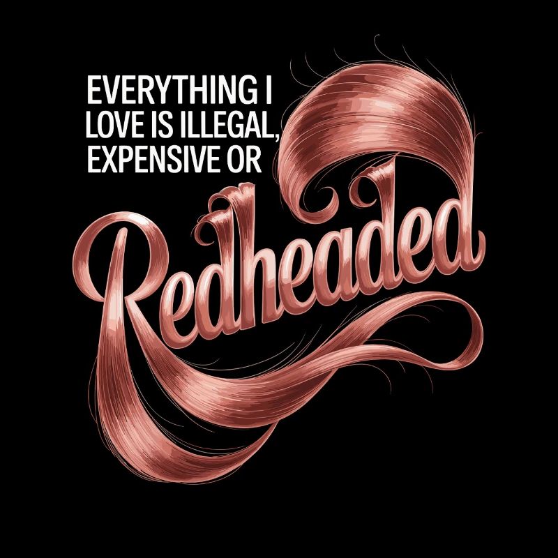 Everything I Love Is Illegal Expensive Rothaarig