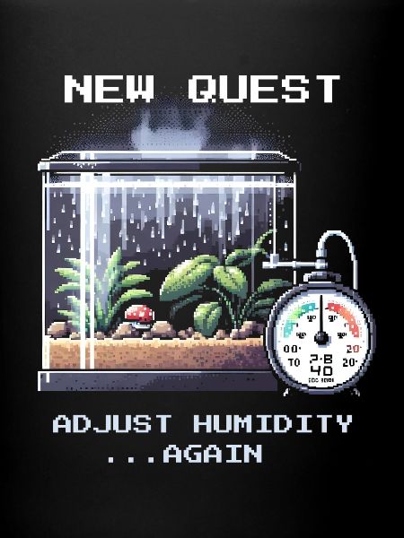 Neue Quest: Luftfeuchte regeln | Terrarium