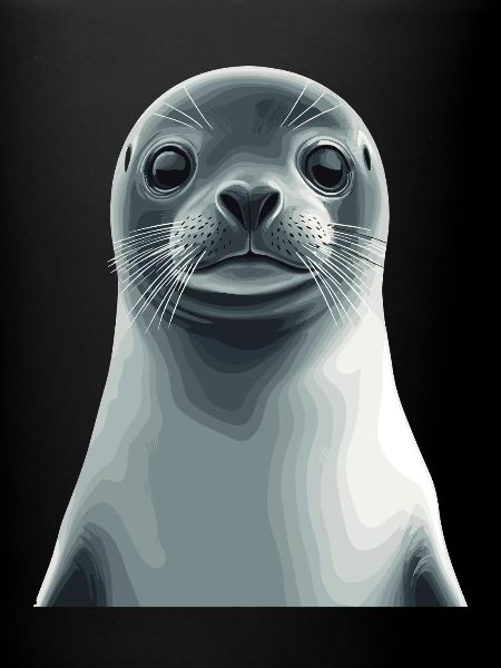 Cute Seal Portrait