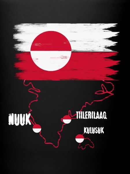 Nuuk du drapeau du Groenland
