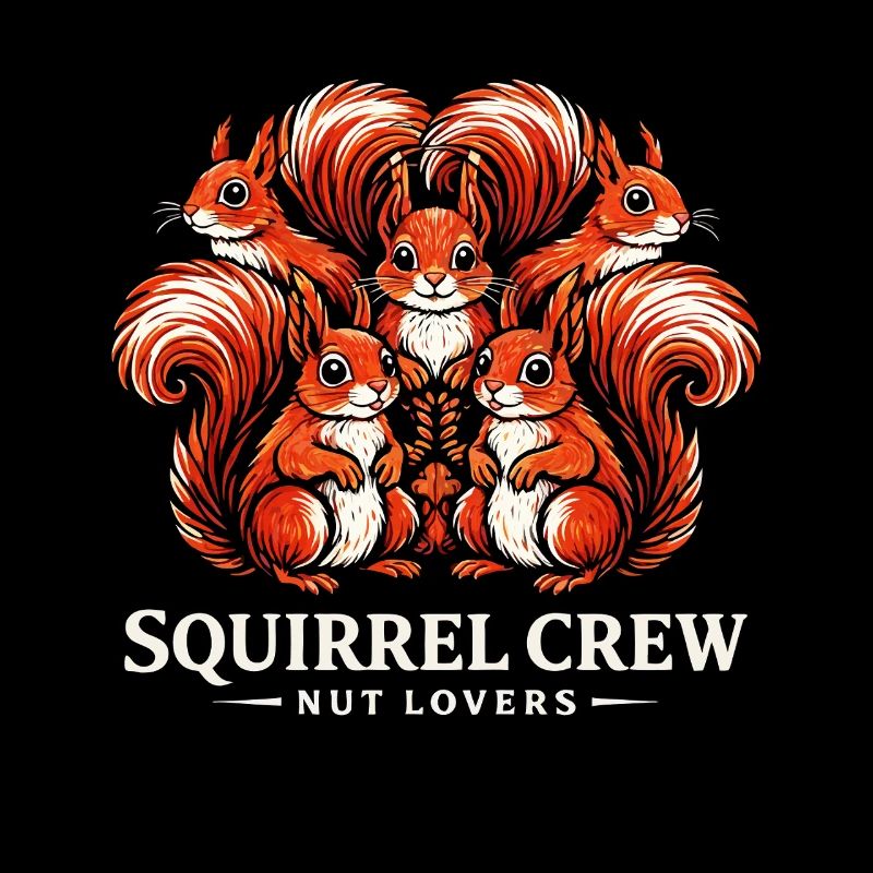 Squirrel Crew - Nut Lovers Eichhörnchen Gang