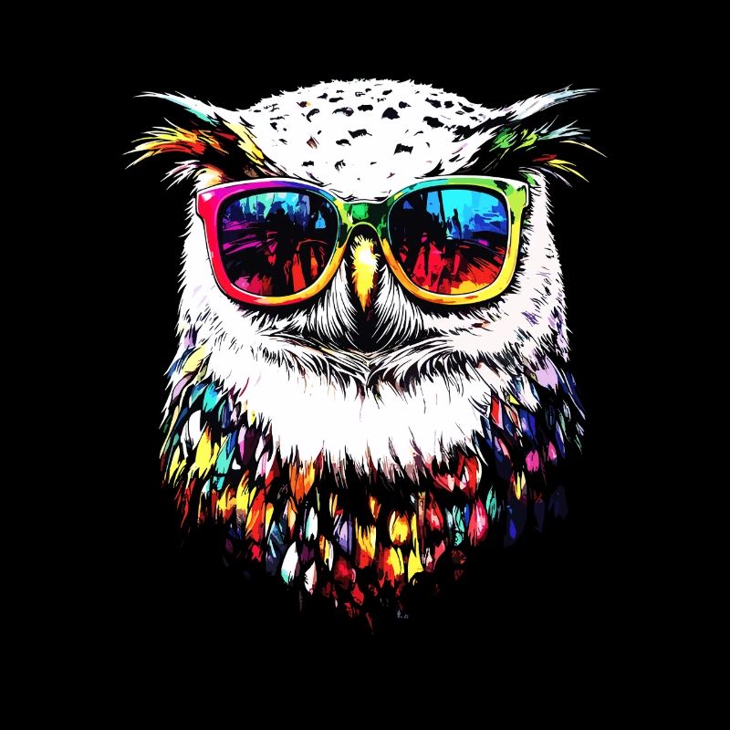 Schneeeule Weiße Eule Kauz Uhu Owl Schnee Eulen