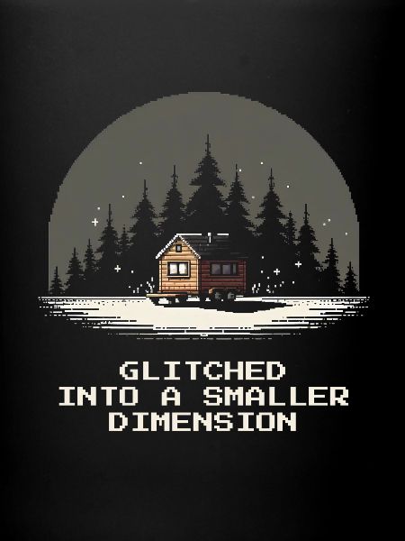 Dimension plus petite buggée | Micro-maison