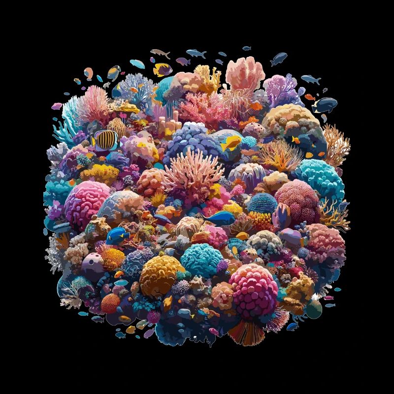 Korallenriff Farbmeer