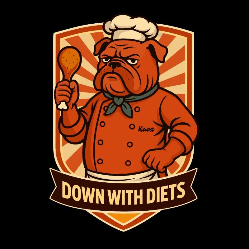 Bouledogue Cuisinier Sans Diète