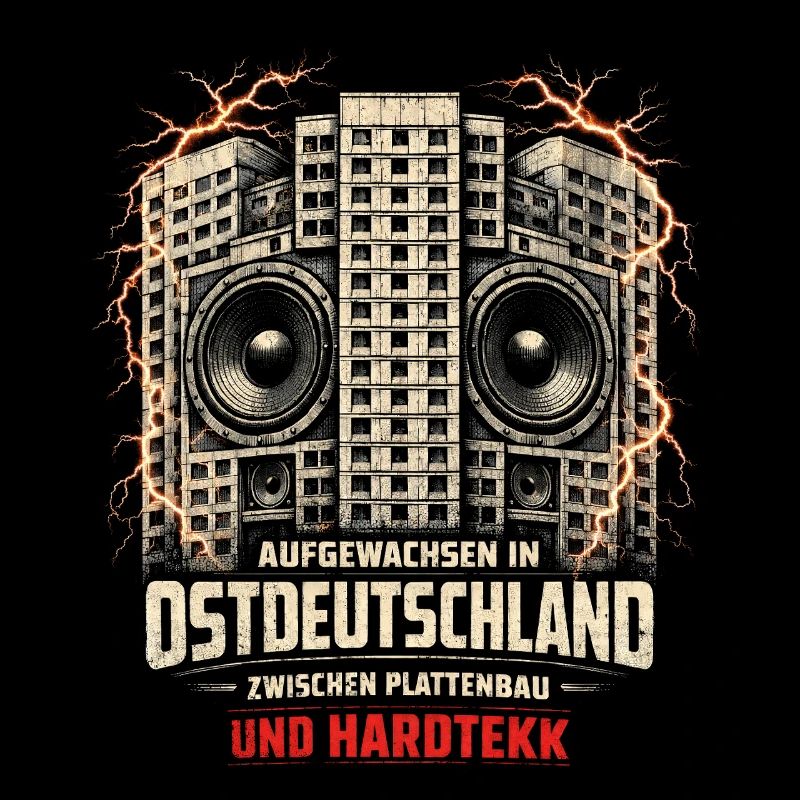 Hardtekk Tekke Ostdeutschland Plattenbau