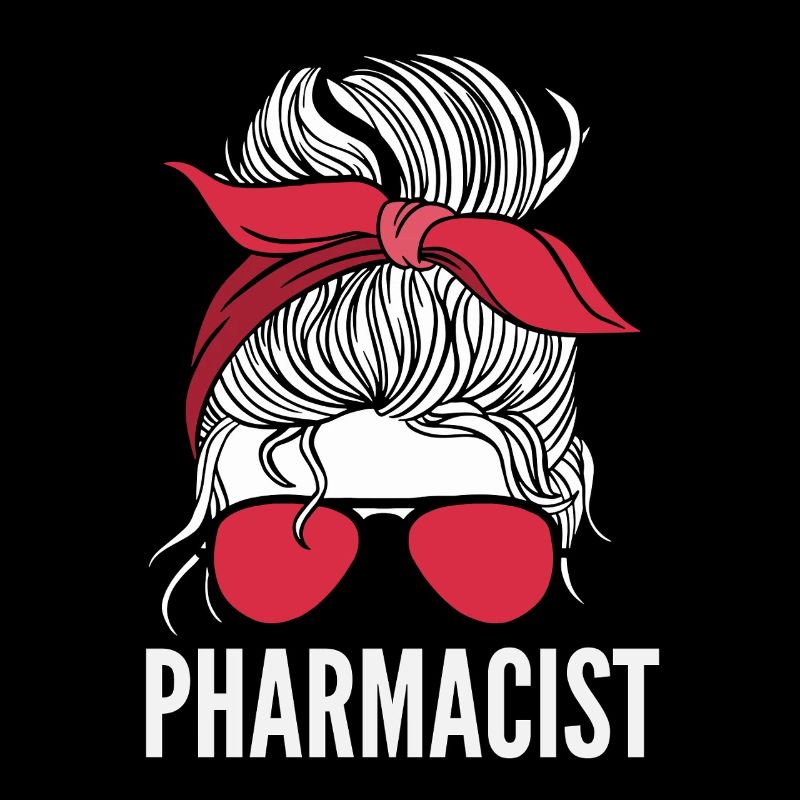 Messy Bun Pharmacist Pharmacist