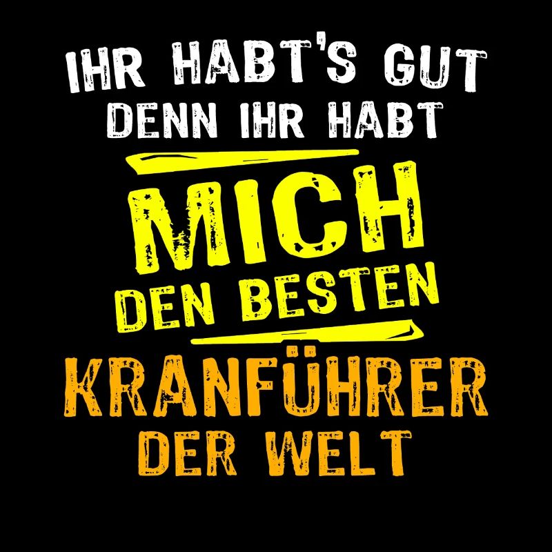 Kranführer Geschenk