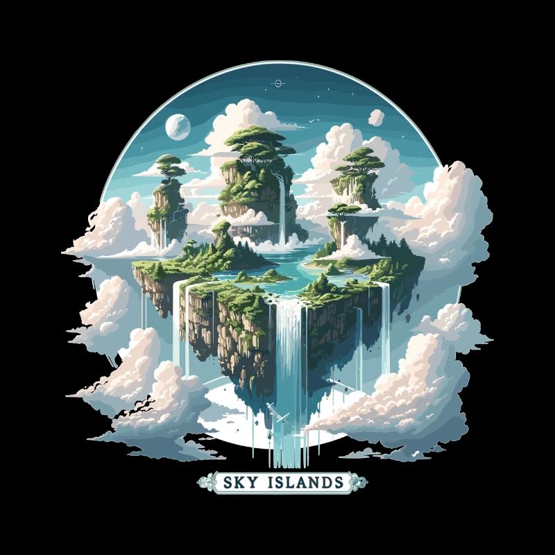 Sky Islands Himmelsinseln Schwebend