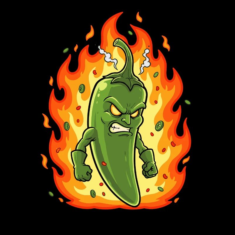 Combattant au piment ardent