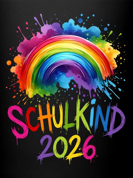 Schulkind 2026 Regenbogen