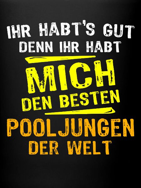 Pooljunge Geschenk