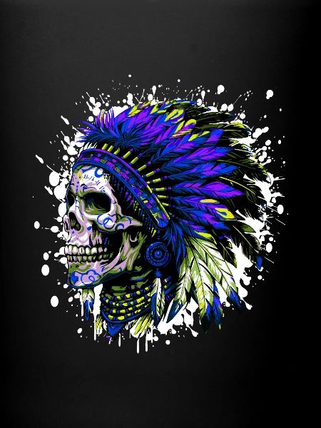 Indian Chief Skull