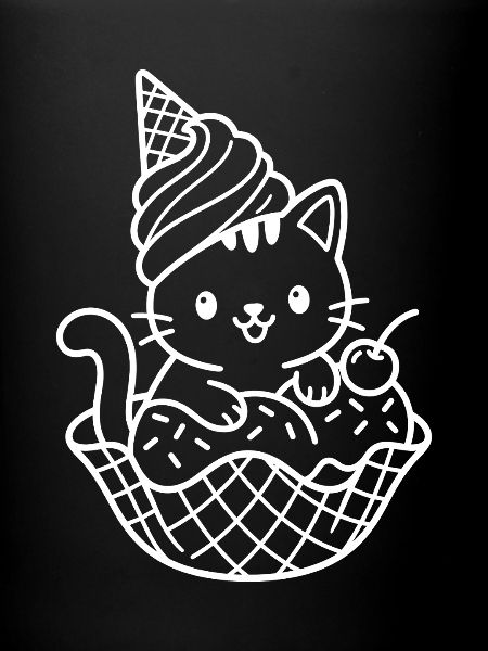 Glace Kawaii Cat