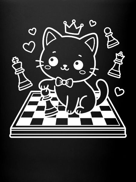 Chess Kawaii Cat