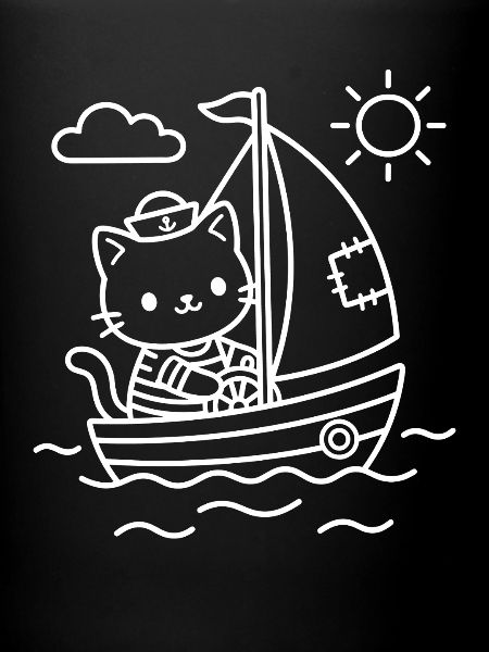 Voile de Kawaii Cat