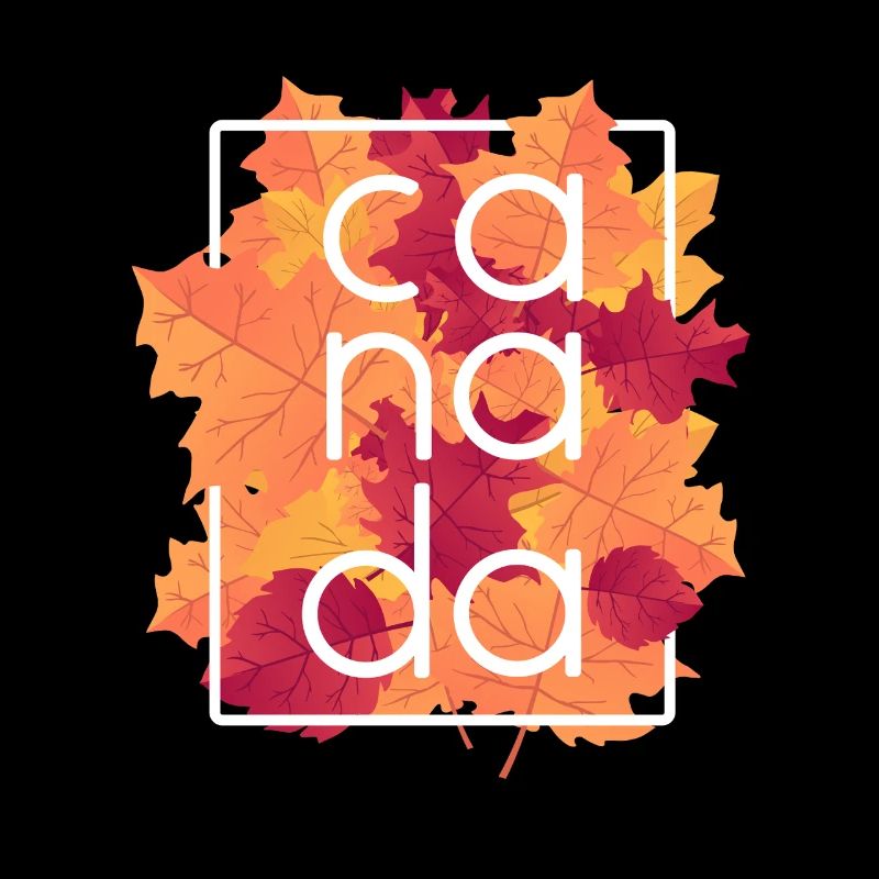 Canada Autumn Maple Leaves Design