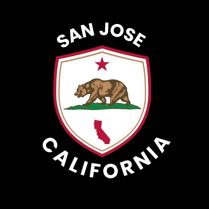 San Jose Shield Bear Emblem